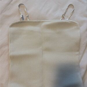 Babaton sculpt knit ribbed tank Top